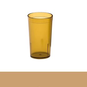 Color: Brown, Size: 7.2*12cm - Acrylic Water Cup Plastic Imitation Glass Cup
