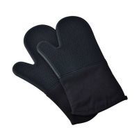 Silicone Oven Mitts, Heat Resistant Oven Gloves for BBQ, Baking, Cooking and Grilling - 1 Pair