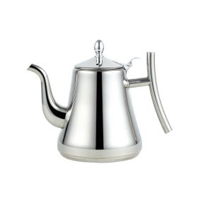 Pour Over Coffee Kettle -Premium Stainless Steel Gooseneck Tea Kettle (Color: Silver, size: 2.0L)