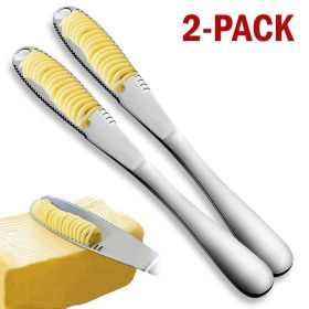 Air Fryer Backing Tray/ 3 in 1 Butter Knife/ Shears (Color: As pic show, Type: Butter Knife)